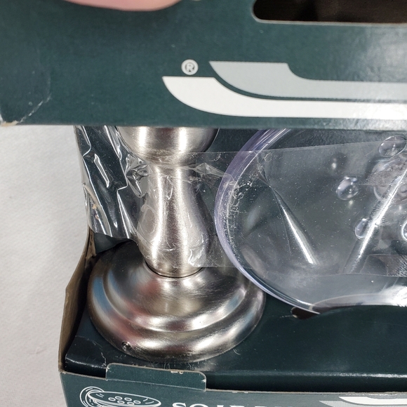 Jamestown brushed nickel wall mounted Soap Dish - Picture 2 of 11